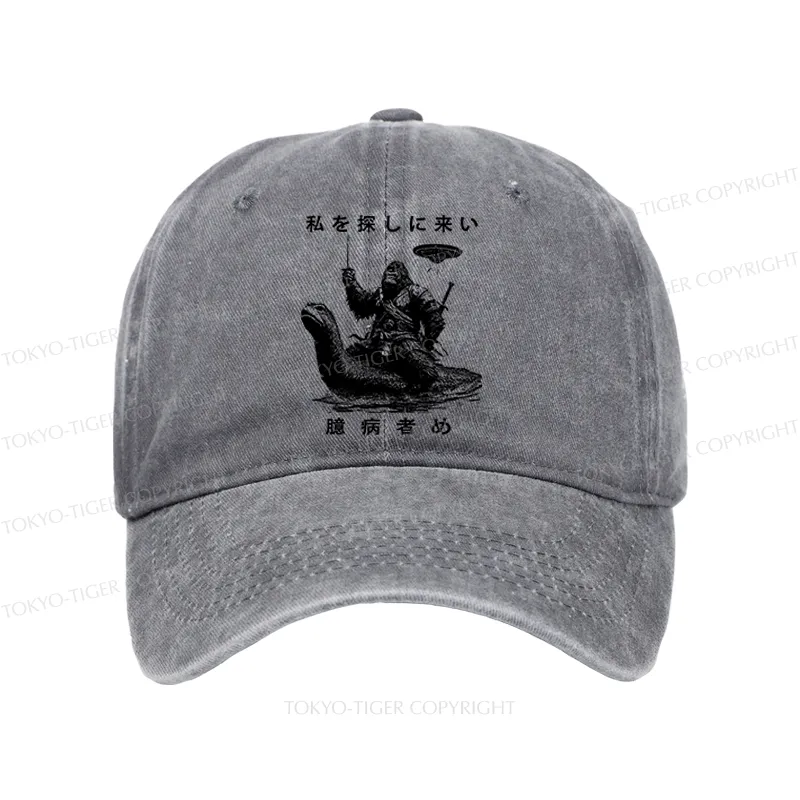 Tokyo-Tiger Can You Find Us Washed Cap