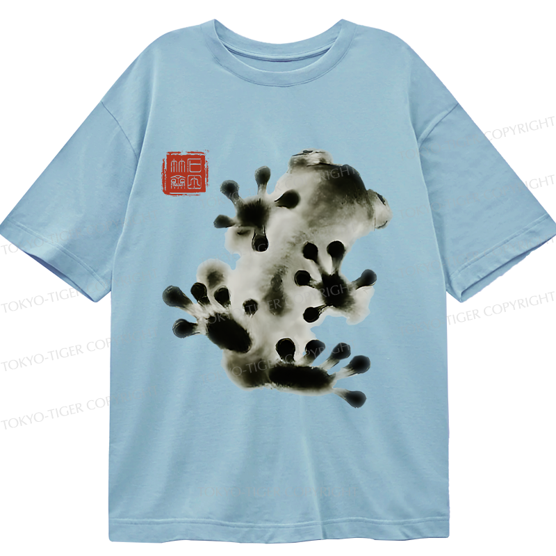 Tokyo-Tiger Ink Painting Frog Classic T-Shirt