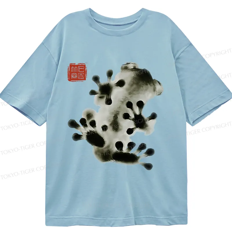 Tokyo-Tiger Ink Painting Frog Classic T-Shirt