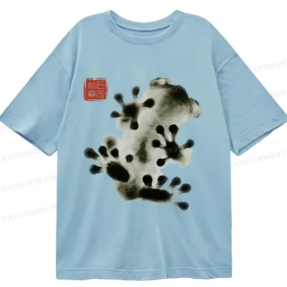 Tokyo-Tiger Ink Painting Frog Classic T-Shirt