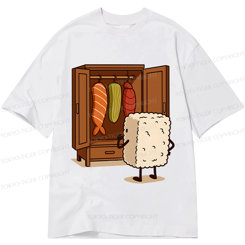 Tokyo-Tiger Sushi Pick Out Clothes Classic T-Shirt