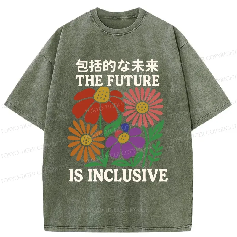Tokyo-Tiger An Inclusive Future Washed T-Shirt