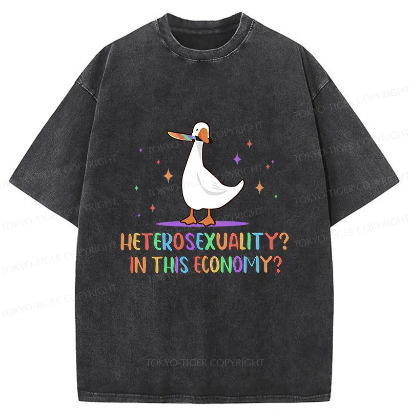 Tokyo-Tiger Interesting Goose Washed T-Shirt