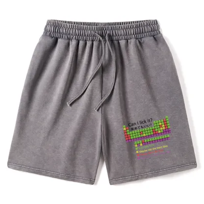 Tokyo-Tiger Can I Lick It Washed Shorts