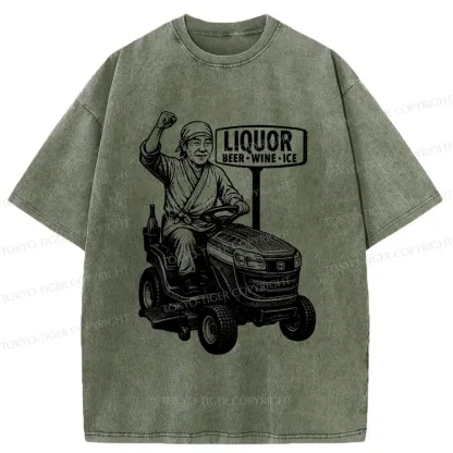 Tokyo-Tiger Japan Country Music Washed T-Shirt