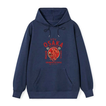 Tokyo-Tiger Drunken Octopus Japan Classic Hoodie