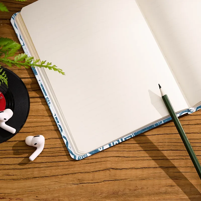 Tokyo-Tiger Tropical Island Collage Notebook