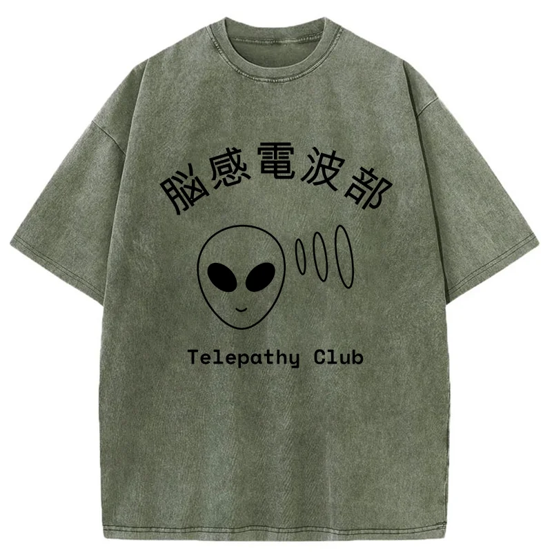 Tokyo-Tiger Alien Club Washed T-Shirt