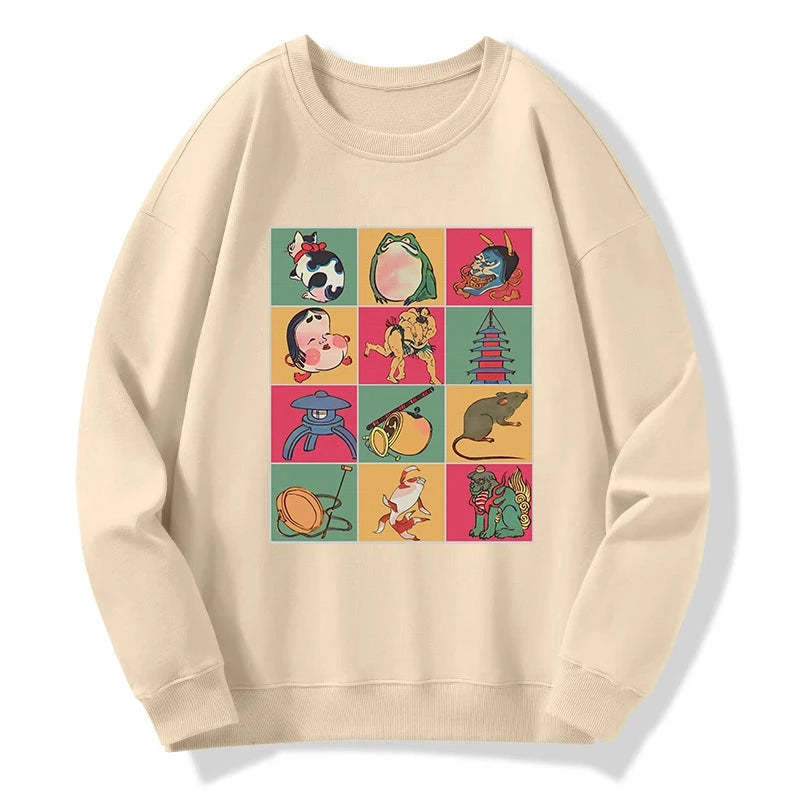 Tokyo-Tiger Japanese Characteristic Goods Sweatshirt Sale