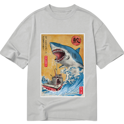 Tokyo-Tiger Ukiyoe Shark Japan Classic T-Shirt