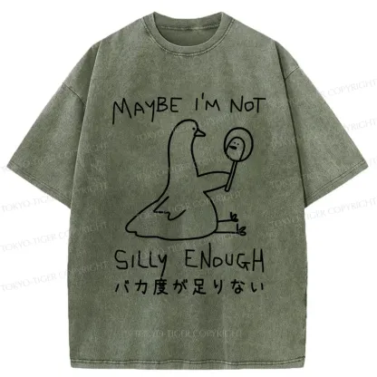 Tokyo-Tiger Not So Smart Goose Washed T-Shirt