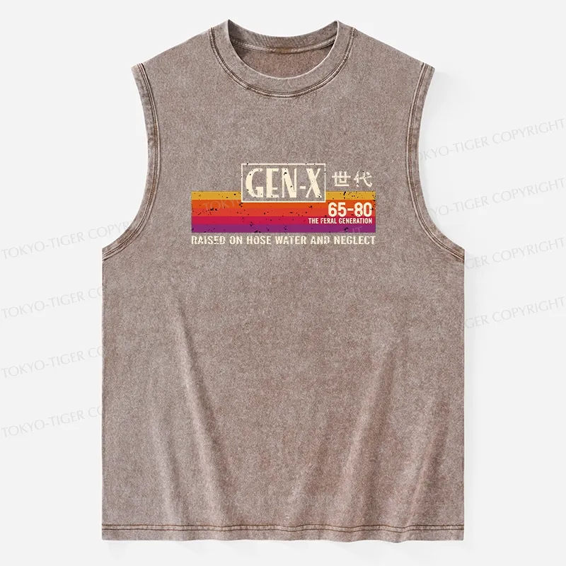 Tokyo-Tiger X Era Retro Washed Tank