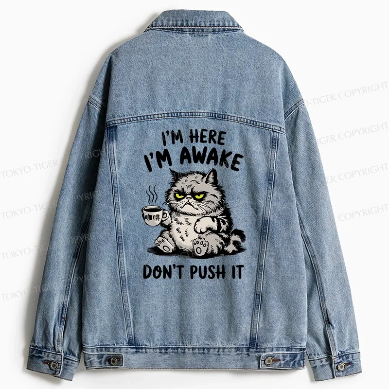 Tokyo-Tiger Tired Cat Jean Jacket
