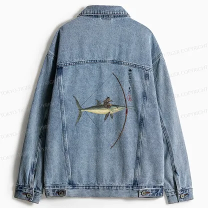 Tokyo-Tiger I Am Speed Jean Jacket