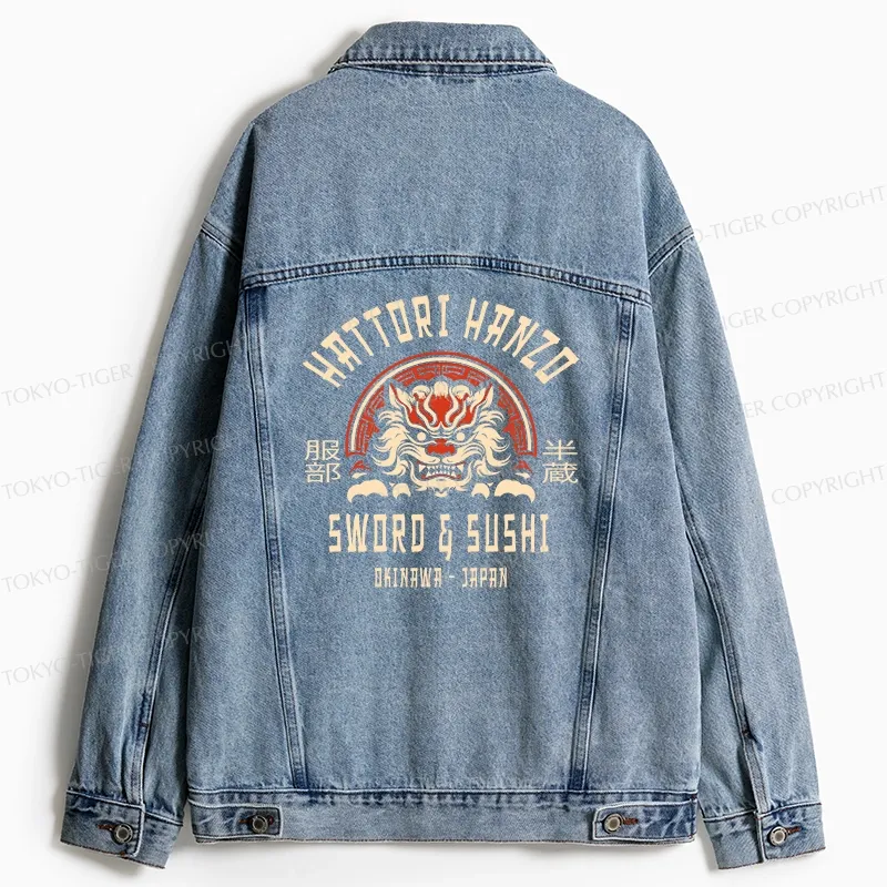 Tokyo-Tiger Hattori Hanzo Sword Jean Jacket