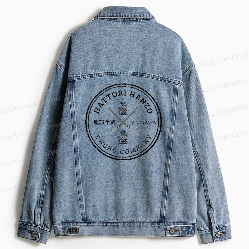 Tokyo-Tiger Hattori Hanzo Sword Company Jean Jacket