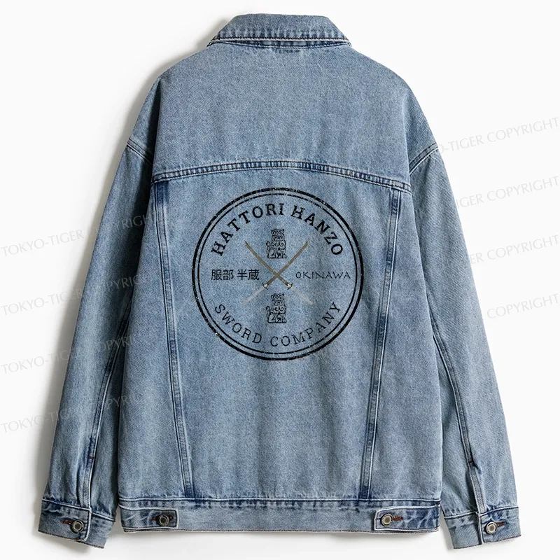 Tokyo-Tiger Hattori Hanzo Sword Company Jean Jacket