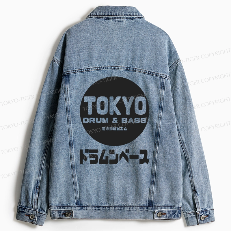 Tokyo-Tiger Tokyo DnB Japanese Jean Jacket