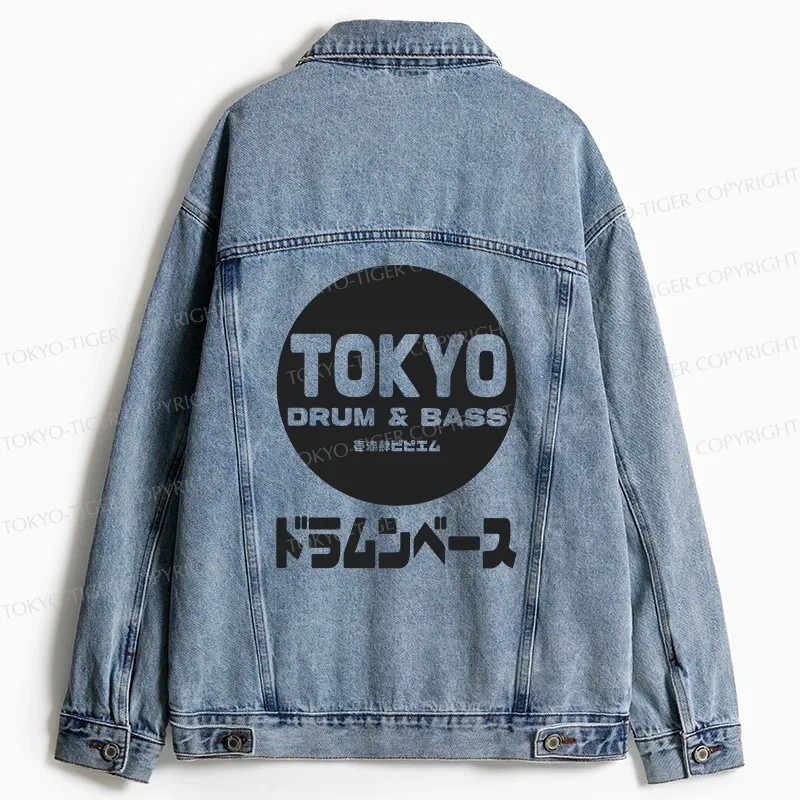 Tokyo-Tiger Tokyo DnB Japanese Jean Jacket