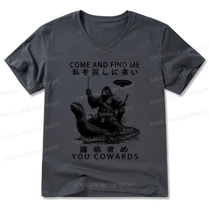 Tokyo-Tiger Can You Find Us V-Neck Classic T-Shirt