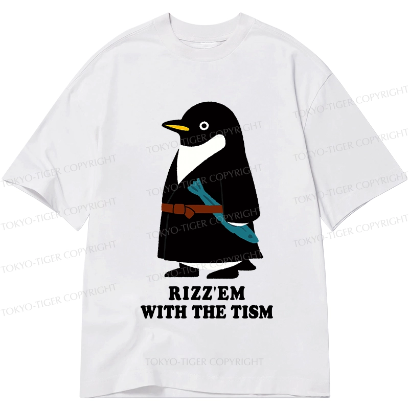Tokyo-Tiger Rizz'Em With The Tism Classic T-Shirt