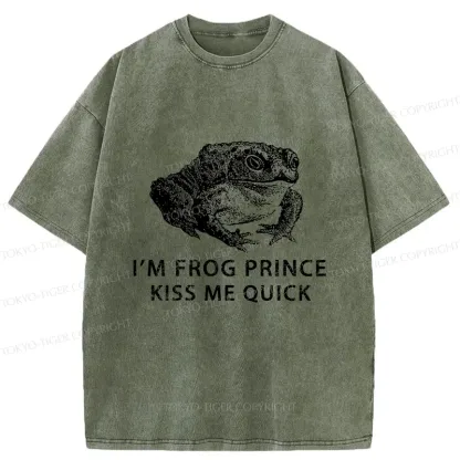 Tokyo-Tiger Real Frog Prince Washed T-Shirt