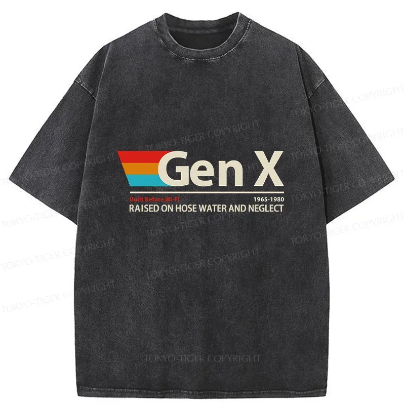 Tokyo-Tiger Funny X Era Washed T-Shirt