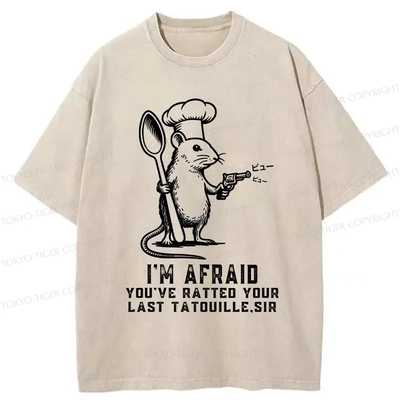 Tokyo-Tiger A Rat’s Warning Washed T-Shirt