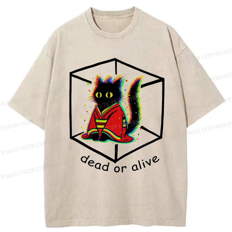Tokyo-Tiger Dead Or Alive Washed T-Shirt