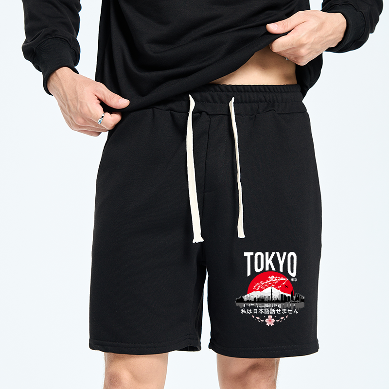 Tokyo-Tiger I don’t speak Japanese Unisex Shorts