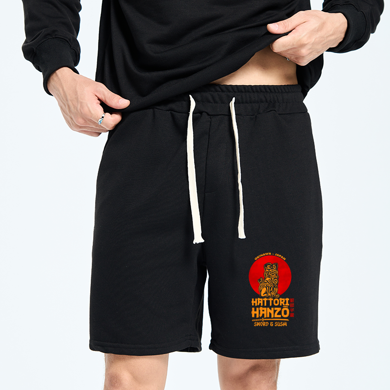 Tokyo-Tiger Hattori Hanzo Katana Unisex Shorts