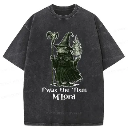Tokyo-Tiger Witch Frog Washed T-Shirt