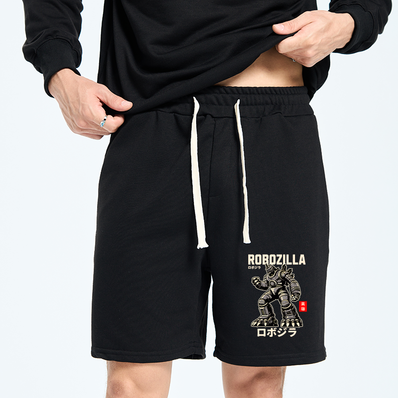 Tokyo-Tiger RoboZilla Manga Japanese Unisex Shorts
