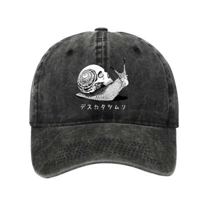 Tokyo-Tiger Death Snail Manga Washed Cap