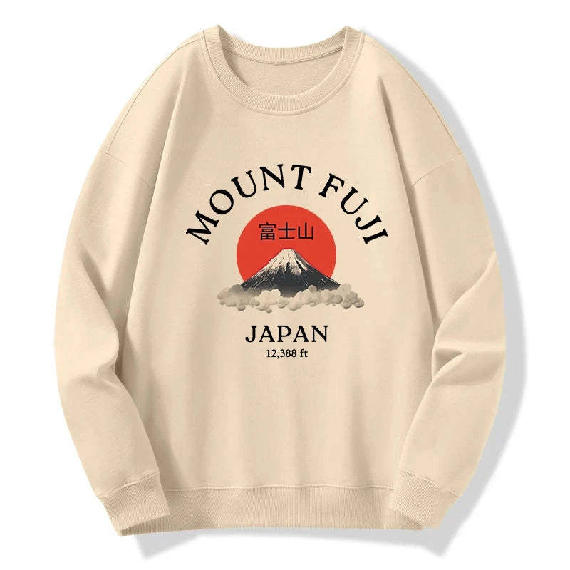 Tokyo-Tiger Japan Mount Fuji Sun Unisex Sweatshirt Sale