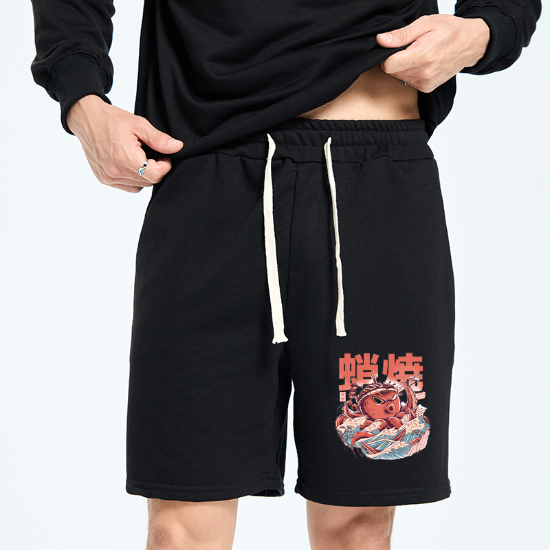 Tokyo-Tiger The Great Wave Takoyaki Japanese Unisex Shorts