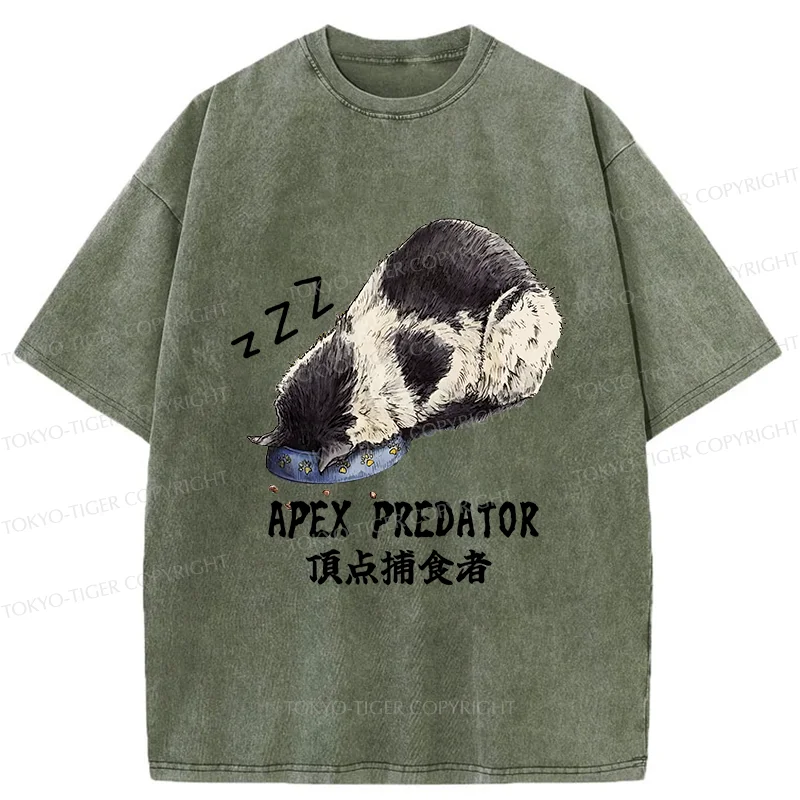 Tokyo-Tiger Apex Predator Washed T-Shirt