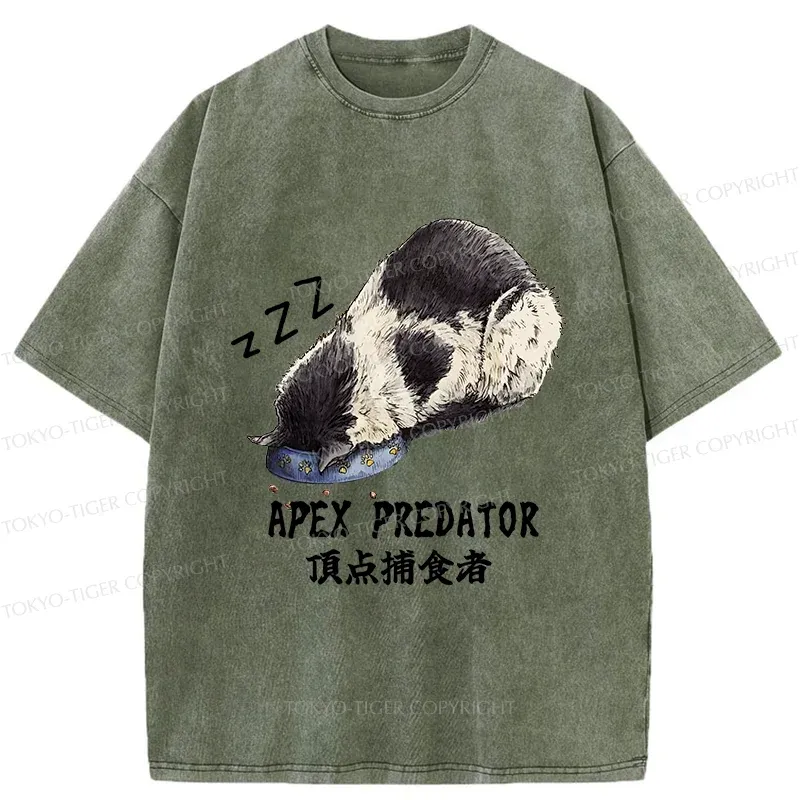 Tokyo-Tiger Apex Predator Washed T-Shirt