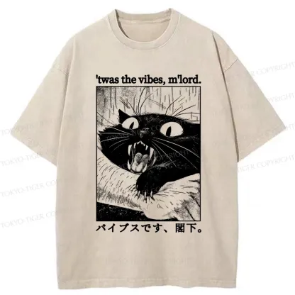 Tokyo-Tiger 'Twas The Vibes M'lord Washed T-Shirt