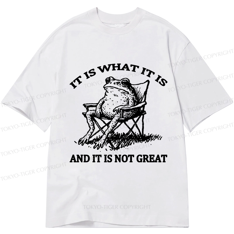 Tokyo-Tiger Resting Frog Funny Classic T-Shirt