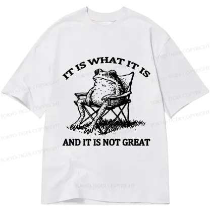 Tokyo-Tiger Resting Frog Funny Classic T-Shirt