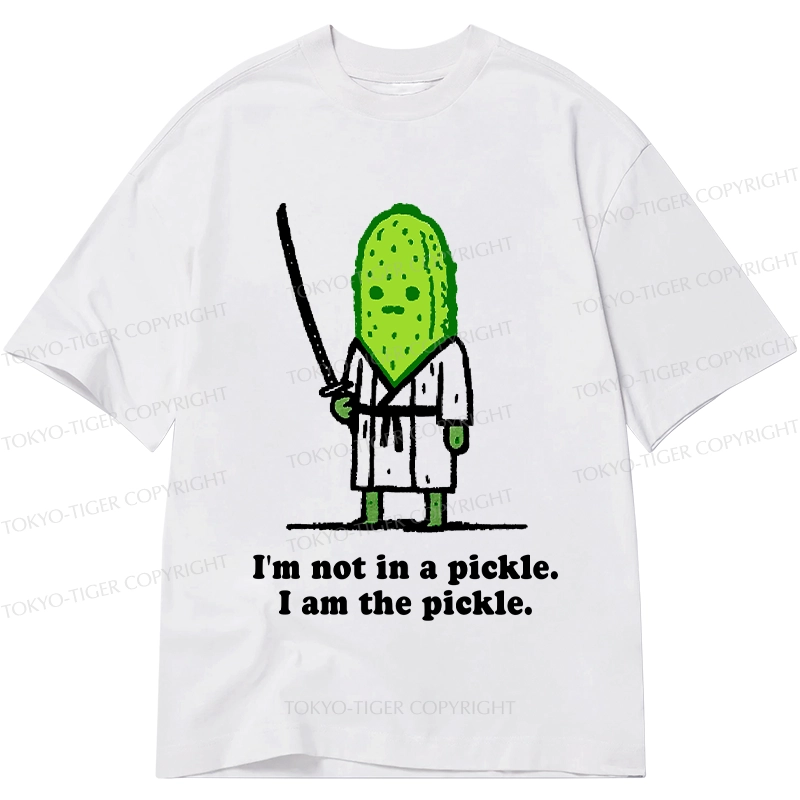 Tokyo-Tiger Funny Cucumber Samurai Classic T-Shirt