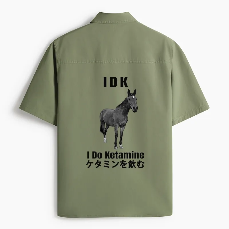 Tokyo-Tiger IDK I Do Ketamine Work Shirt