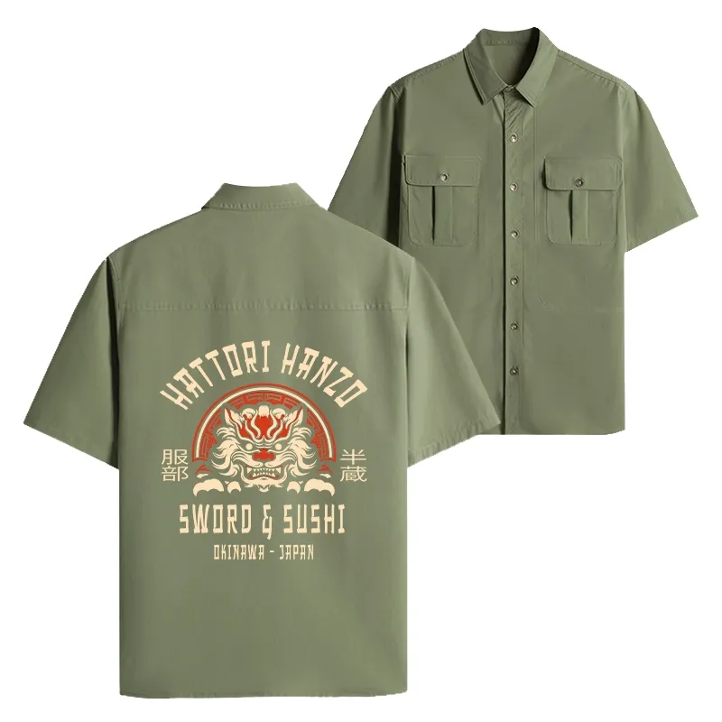 Tokyo-Tiger Hattori Hanzo Sword Work Shirt