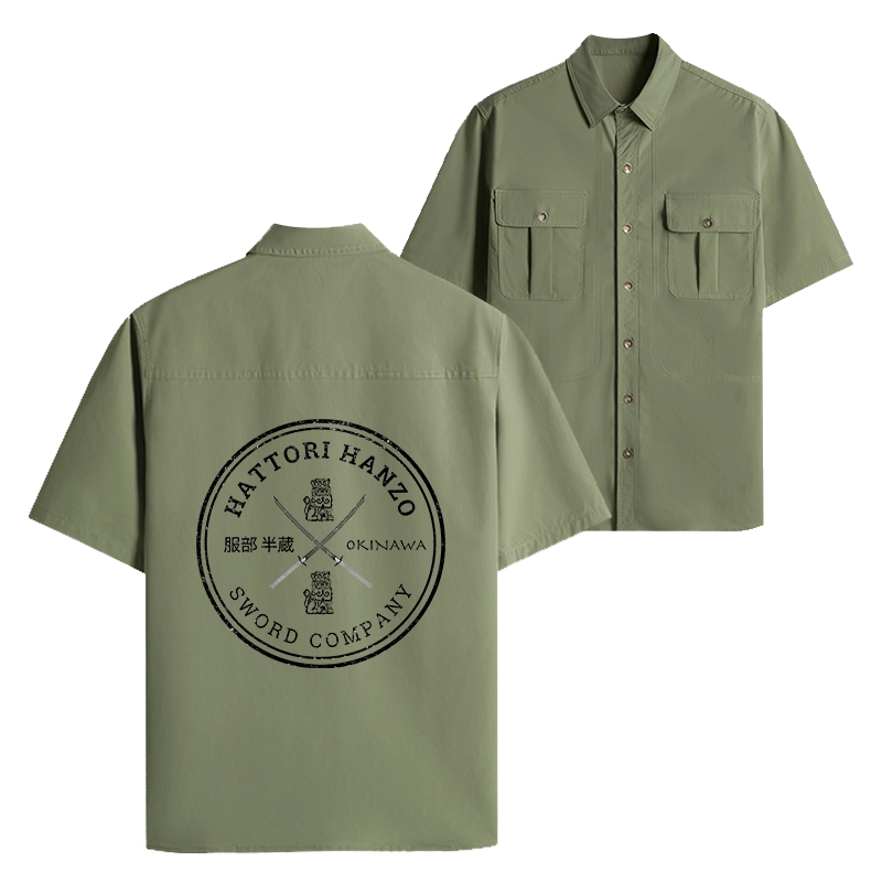 Tokyo-Tiger Hattori Hanzo Sword Company Work Shirt