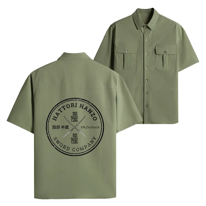 Tokyo-Tiger Hattori Hanzo Sword Company Work Shirt