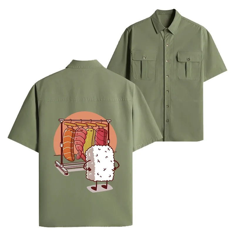 Tokyo-Tiger Which One Should I Wear Today Work Shirt