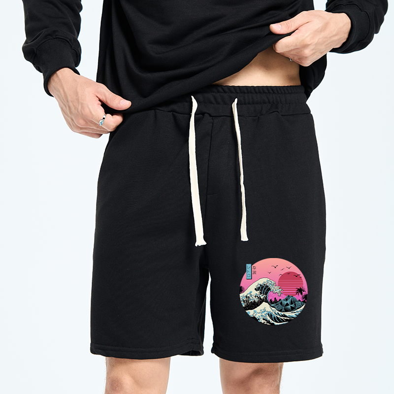 Tokyo-Tiger Japanese The Great Retro Wave Unisex Shorts