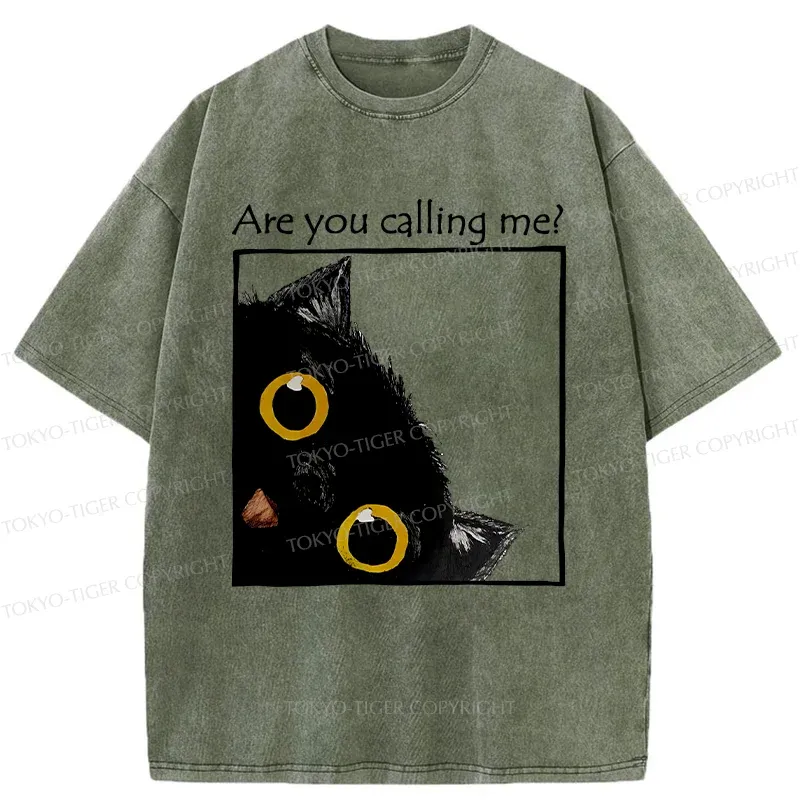 Tokyo-Tiger Silly Kitten Washed T-Shirt