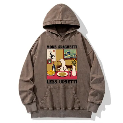Tokyo-Tiger More Spaghetti Less Upsetti Goose Washed Hoodie